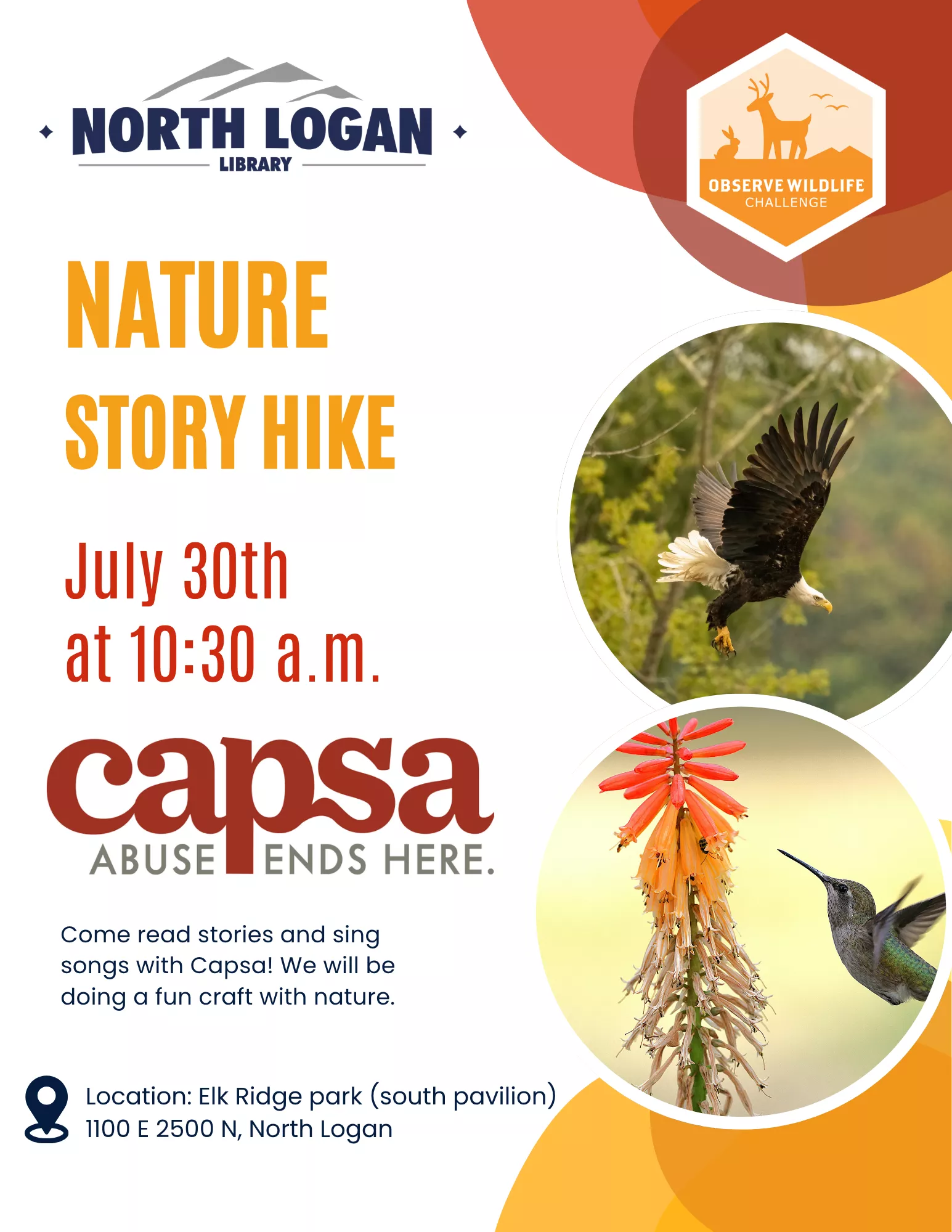 nature story hike