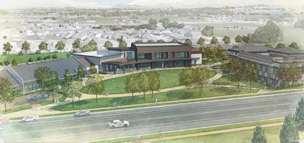 North Logan City Library Rendering