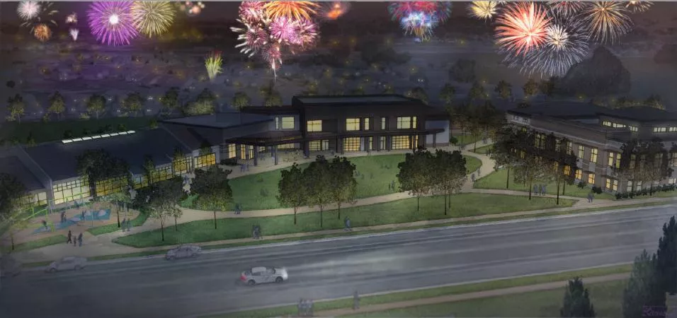 North Logan City Library Rendering