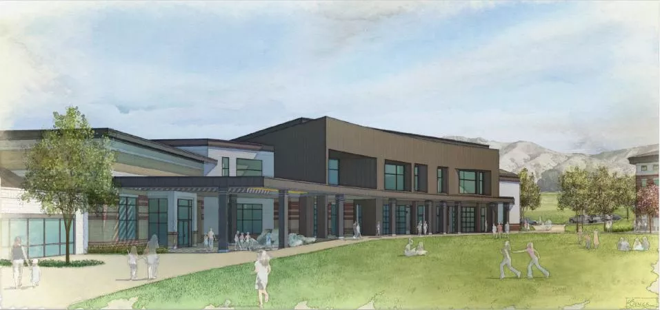 North Logan City Library Rendering