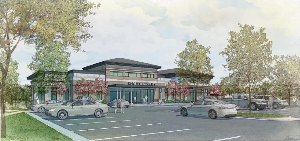 North Logan City Library Rendering