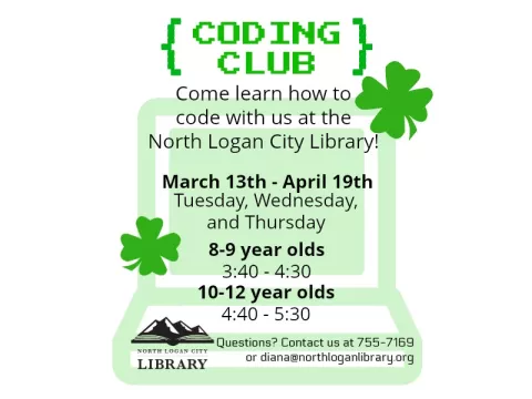 Coding Club 8-9 yrs old