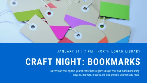 Teen Thursday - Craft Night: Bookmarks