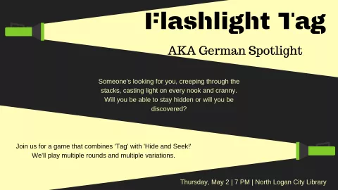 Teen Thursday - Flashlight Tag